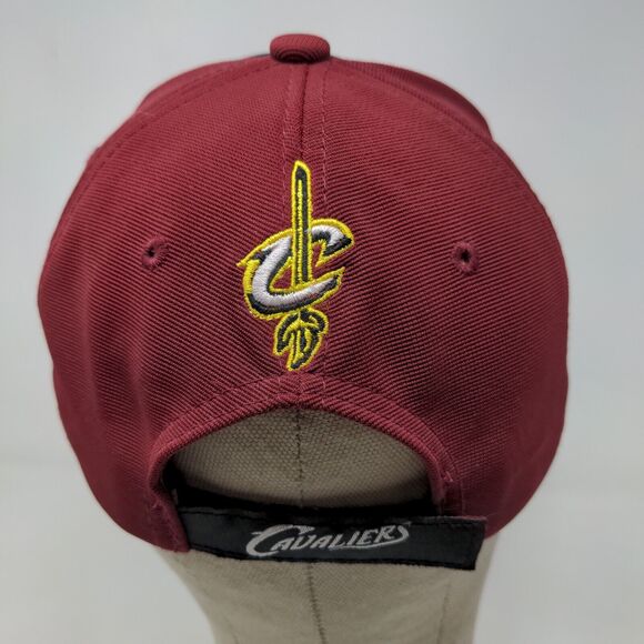 Cleveland Mens Strapback Hat OSFA Multicolor Cleveland Cavaliers Embroidered - Picture 7 of 12